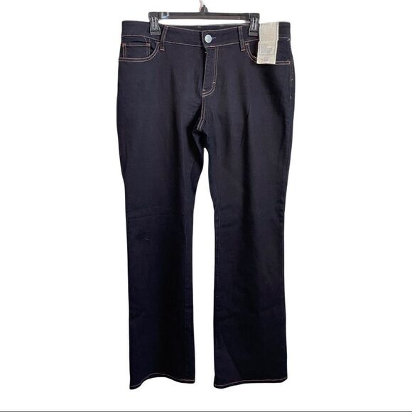 Banana Republic Curvy Bootcut Jeans in Dark Wash, Size 32 - Picture 2 of 13